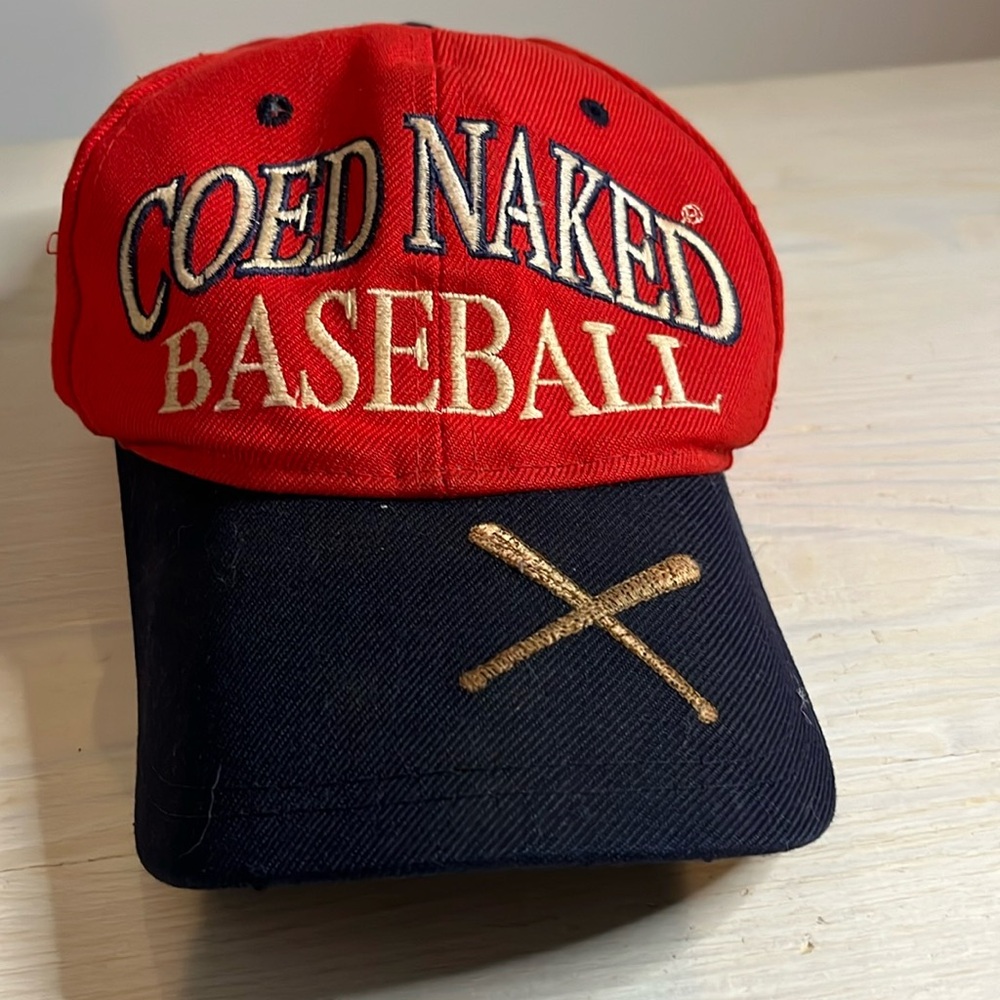 Vintage 90s Coed Naked Baseball Cap